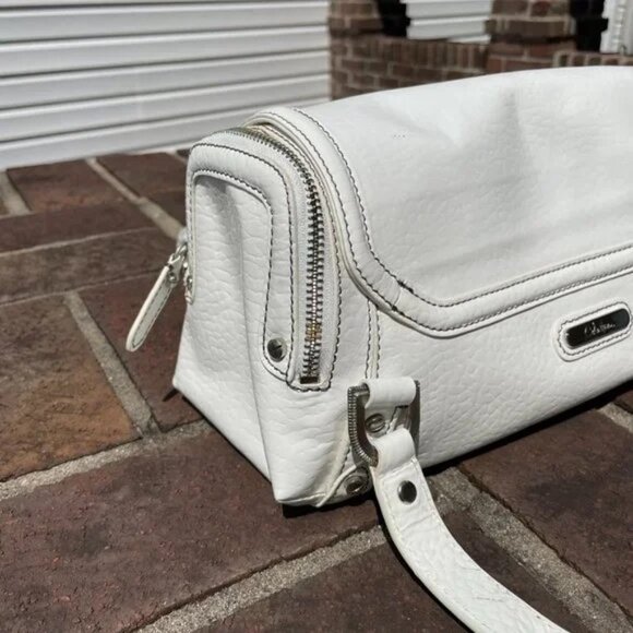 Cole Haan White Leather Purse - Picture 4 of 7